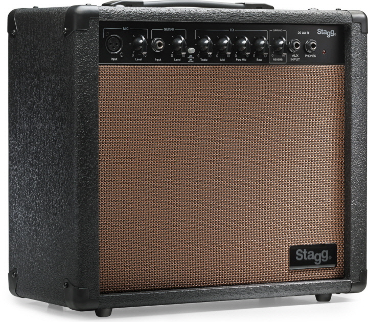 Achat/Vente Guitares - STAGG Amplis Guitare 20 AA R EU Acoustique Reverb  (20 Watts) - Rockstation