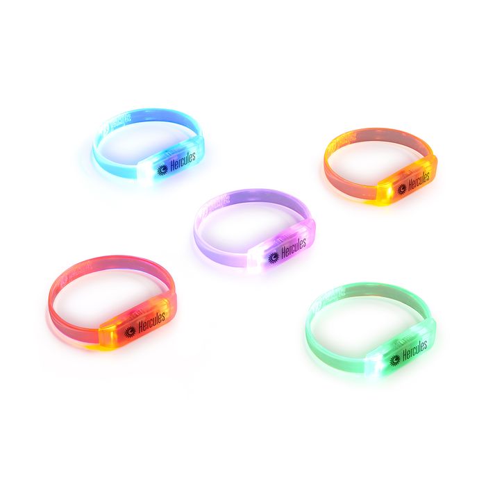 Achat/Vente Sono & éclairage - HERCULES Pack Bracelet lumineux WRISBAND 10  pcs - Rockstation