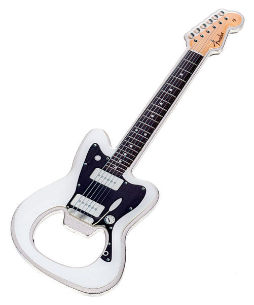 FENDER Jazzmaster White Bottle Opener
