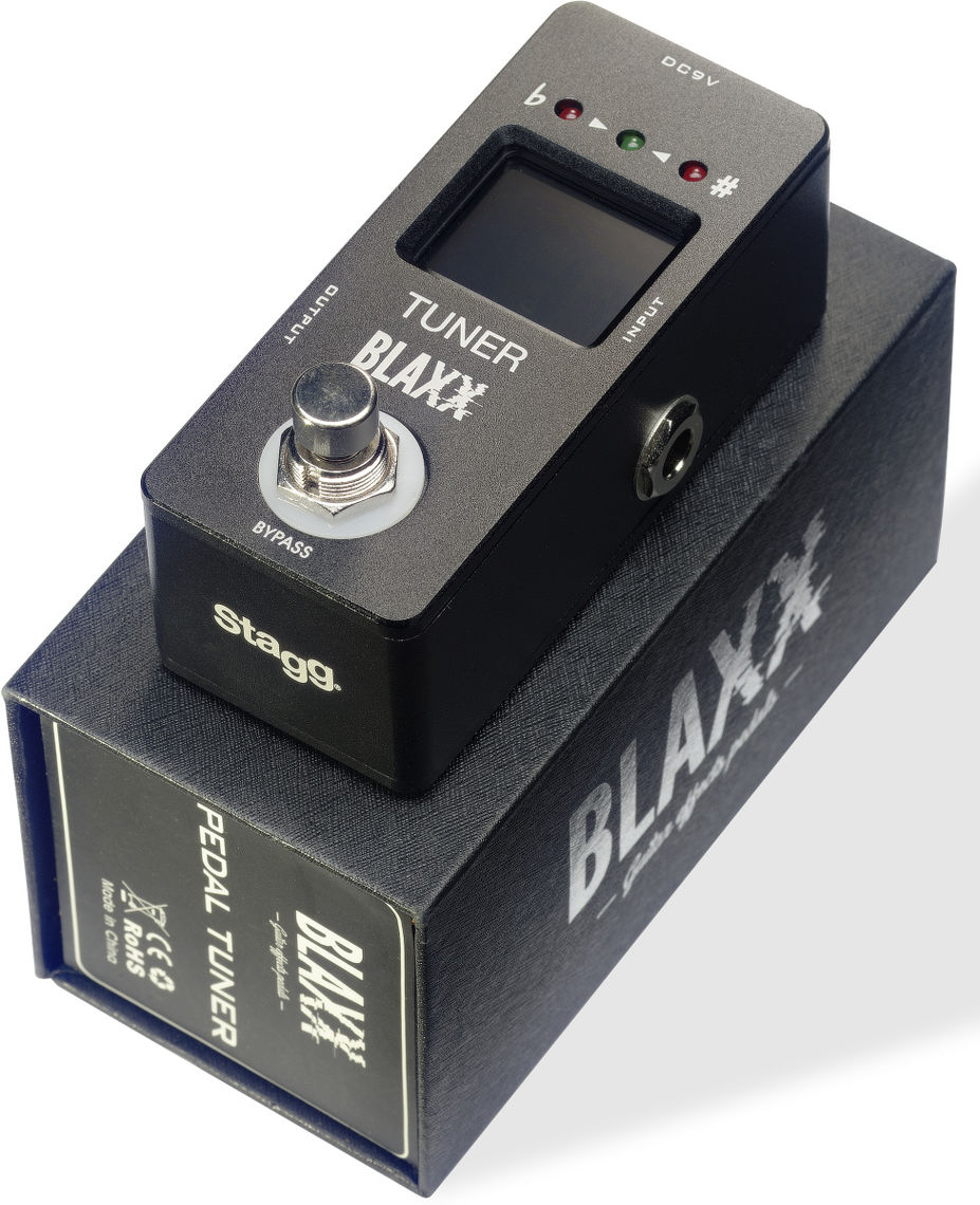 Achat/Vente Guitares - STAGG Pédale d'Effet Blaxx BX-TUNER Accordeur -  Rockstation