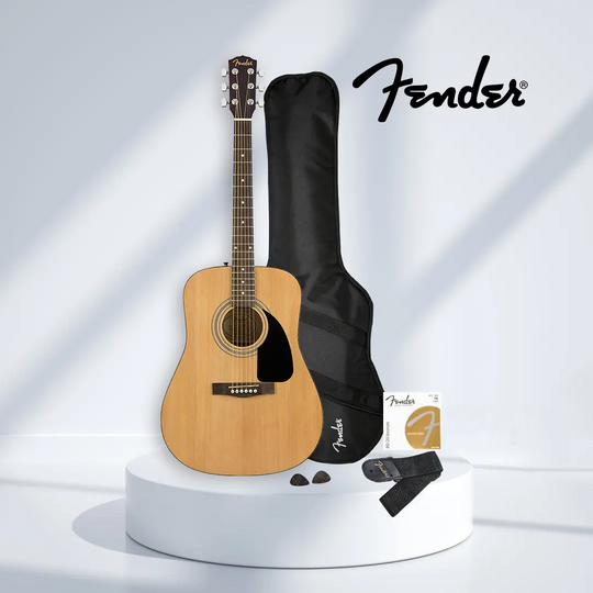 FENDER Pack Guitare Folk FA-115 Naturel