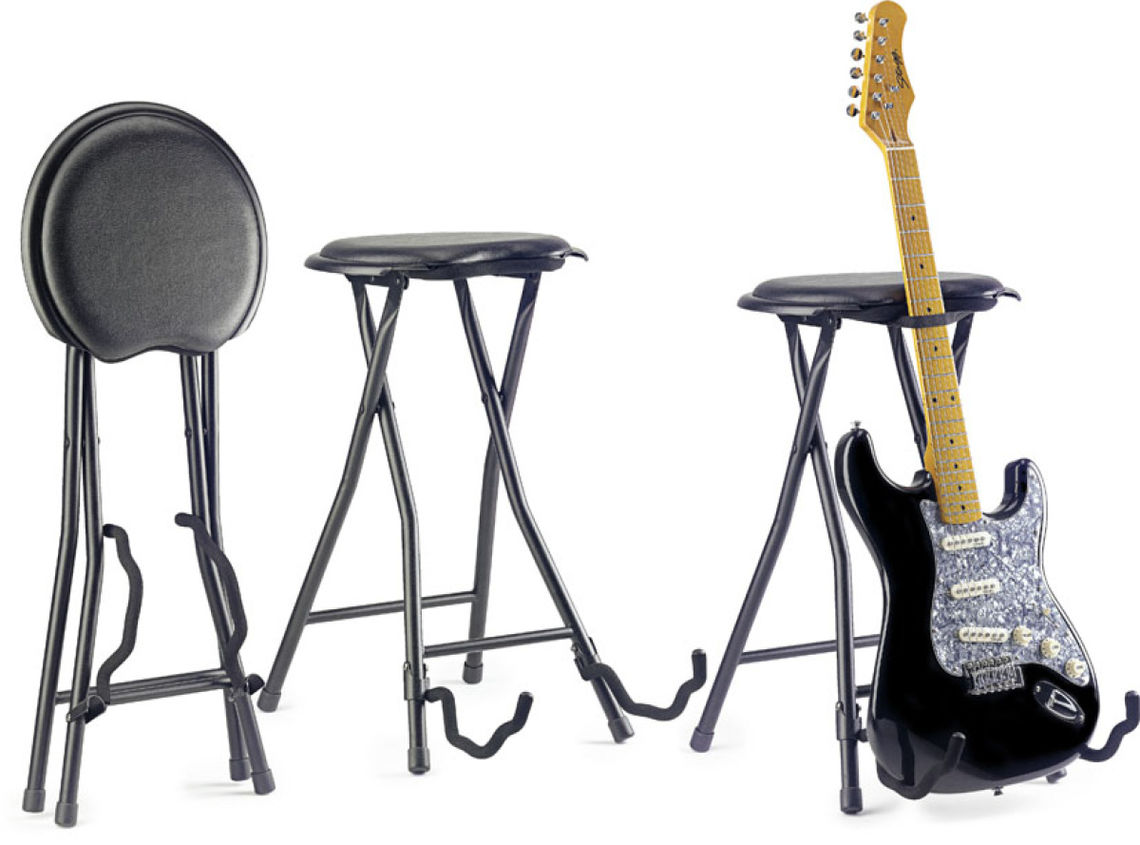 Achat/Vente Guitares - STAGG TABOURET GUITARE+STANDPLIABLE