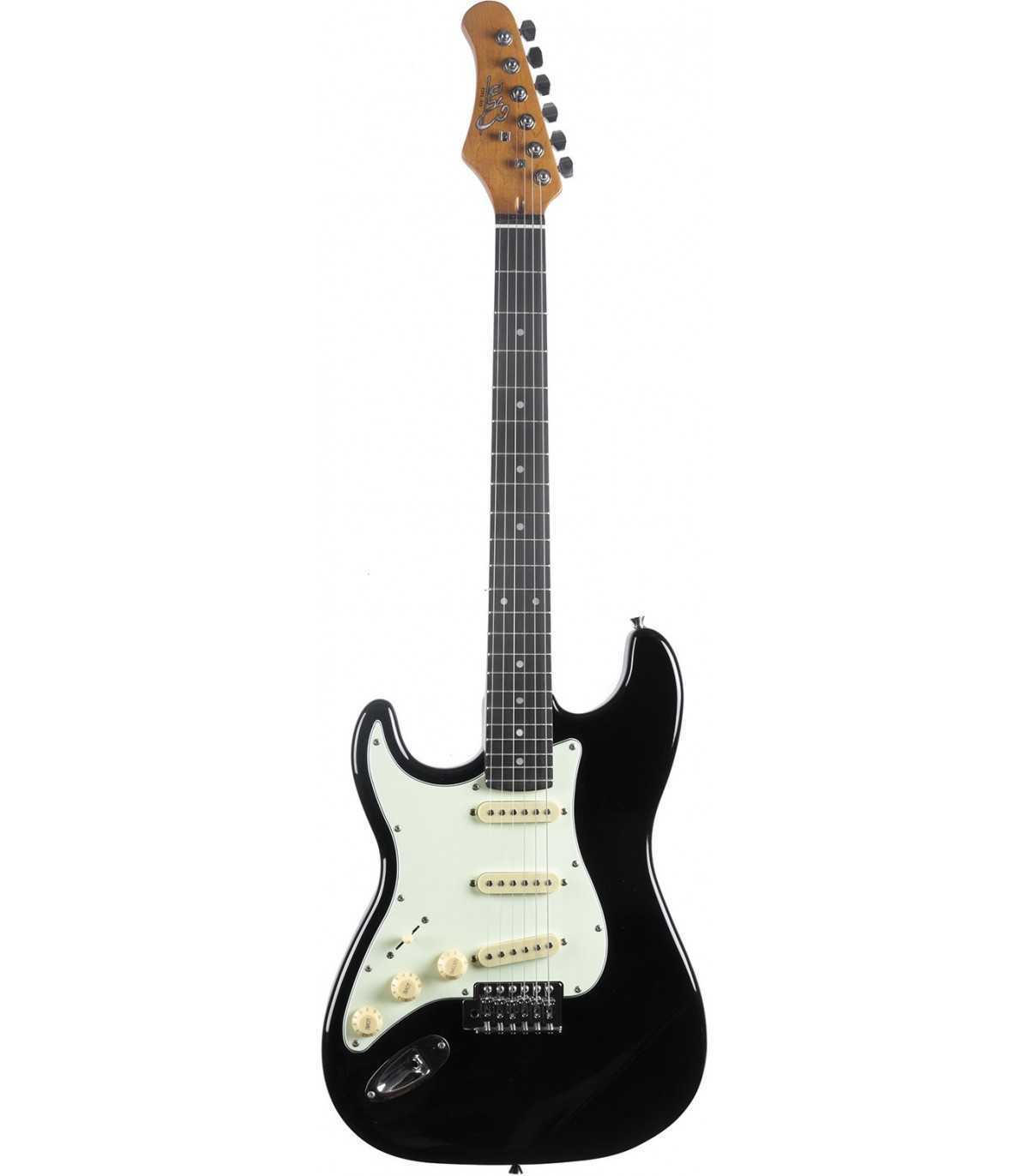 guitare-electrique-gaucher-eko-st300-blk-lh-type-strat-vintage-black