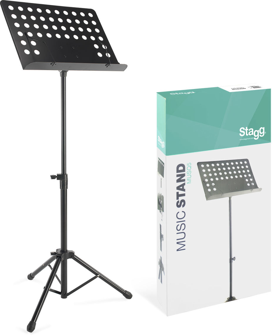 Achat/Vente Guitares - Accessoires guitares STAGG PUPITRE D'ORCHESTRE  PRO+TROUS - Rockstation