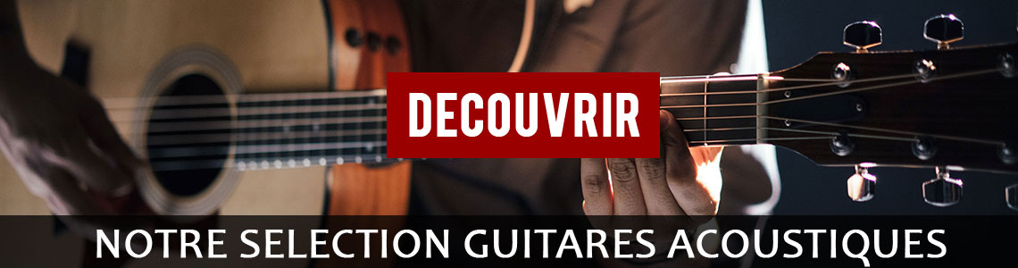 Notre sélection guitares acoustiques